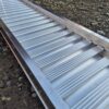 najazdy aluminiowe 126x40 4m do 3,5t z rantami bocznymi